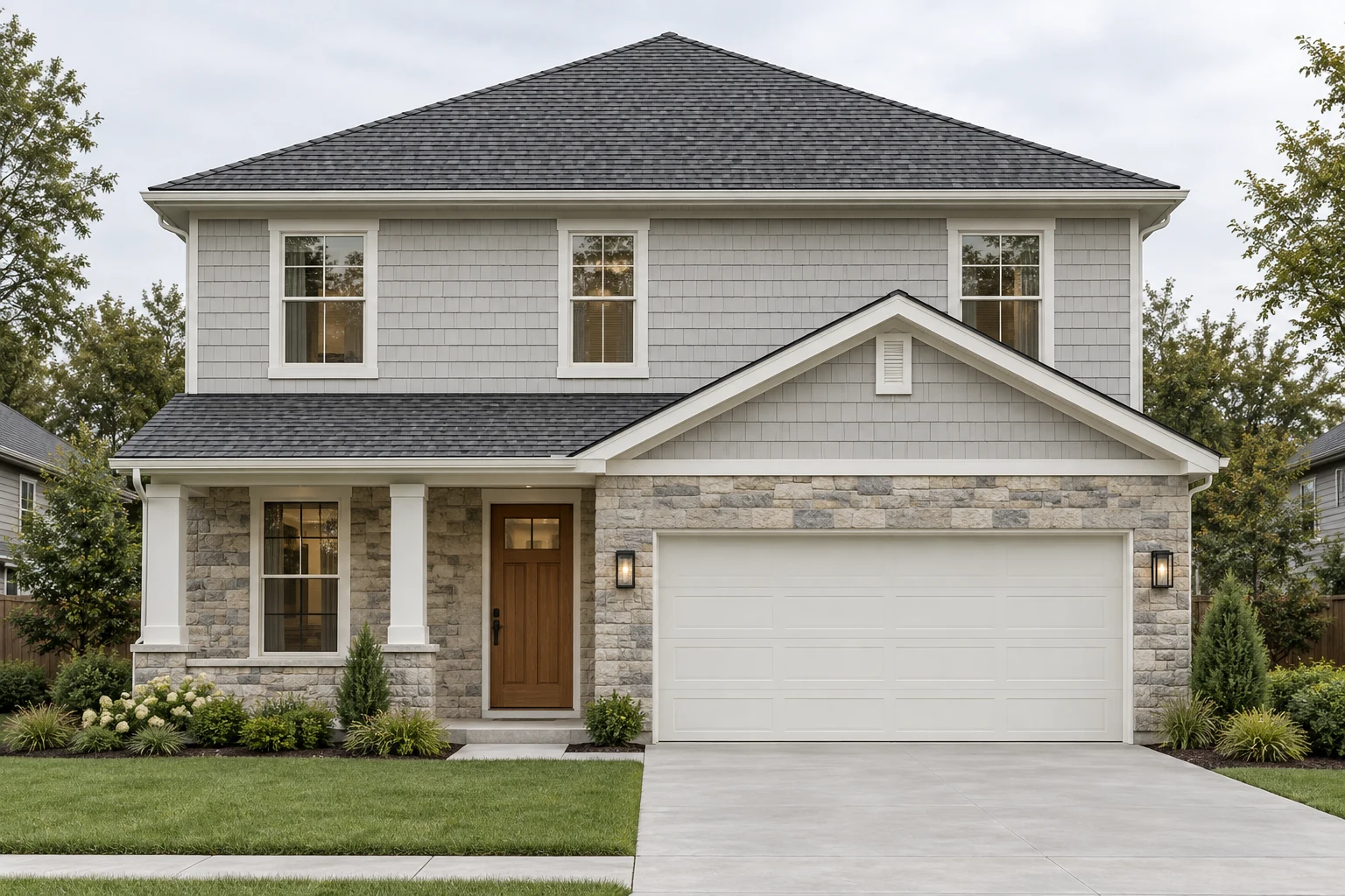 The Lofton — AI exterior visualization